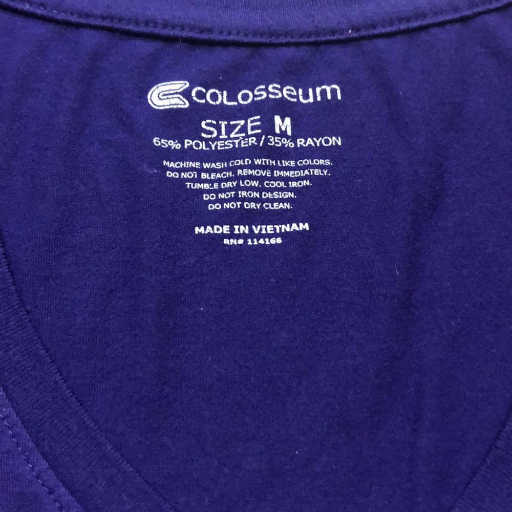 COLOSSEUM L S U T-SHIRT.  (334) - Picture 3 of 3